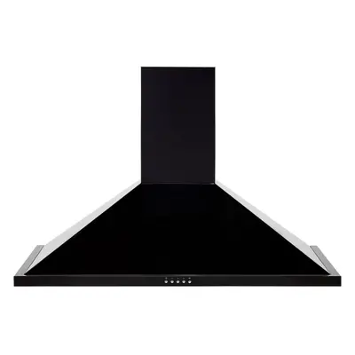 Leisure H92PK cm Chimney Cooker Hood - Black