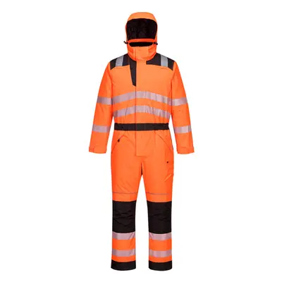 (Orange/Black, 3XL) Portwest PW3 Hi-Vis Winter Coverall