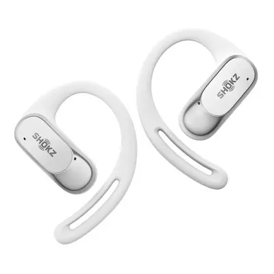 SHOKZ OpenFit Air, weiss Headset Wireless Ear-hook Calls/Music/Sport/Everyday Bluetooth White