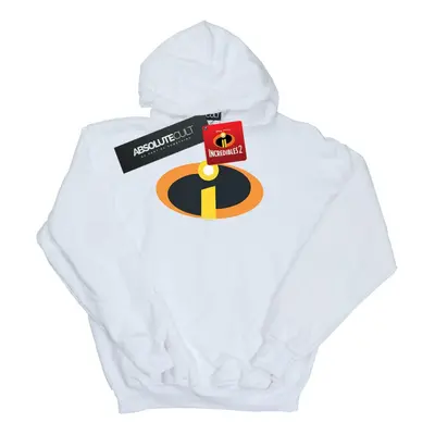 (XXL, White) Disney Womens/Ladies The Incredibles Costume Logo Hoodie