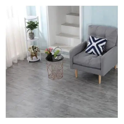 (Grey Wood, x Pack of = 4mÂ²) 60cm Square Marble Effect Vinyl Floor Tiles Self Adhesive Flooring