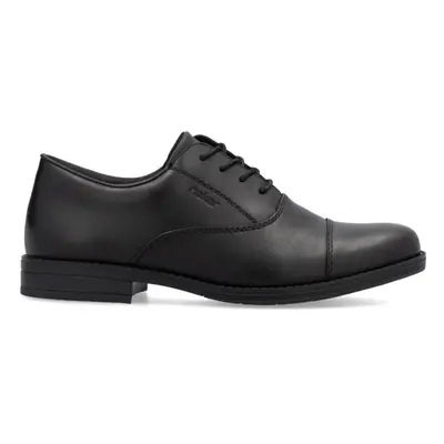 (9.5 (Adults')) | Black Leather | Men's Oxford Smart Shoes