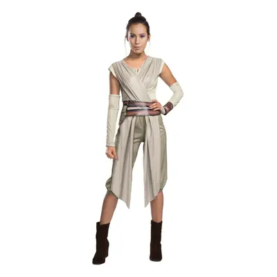 (M, Beige) Star Wars Womens/Ladies Deluxe Rey Costume