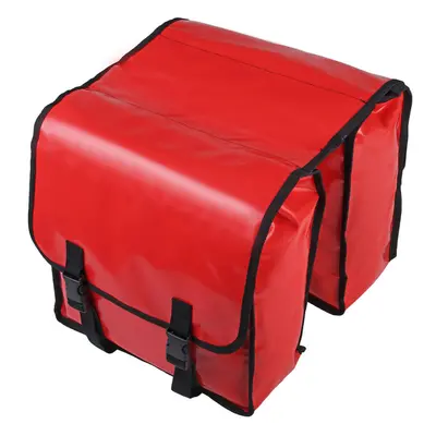 (Red) Bicycle Tail Pouch Mountain MTB Bike Saddle Rack Trunk Bags Luggage Carrier