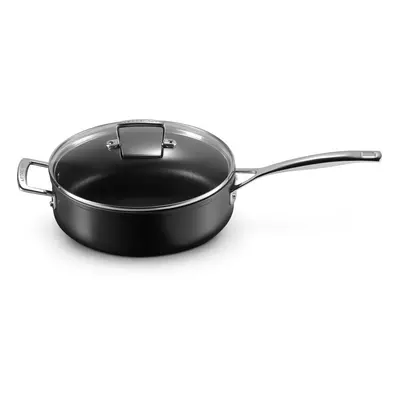 Le Creuset Toughened Non-Stick 26x7.8cm Saute Pan with Glass Lid, Aluminium