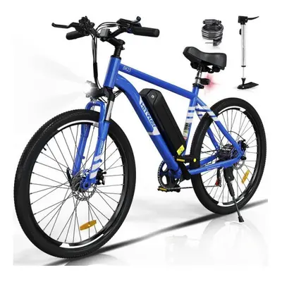 HITWAY 26" Electric Bike Long Range, Removable Battery