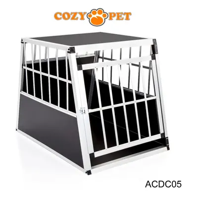 Aluminium Car Dog Cage Cozy Pet Travel Puppy Crate Transport ACDC05