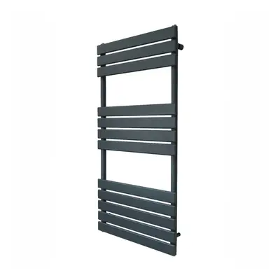 Flat Panel Towel Radiator - 1200mm x 600mm - Anthracite Grey