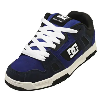 (8.5) DC Shoes Stag Mens Skate Trainers in Blue Navy