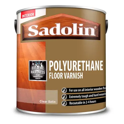 (Satin, 5L) Sadolin Polyurethane Floor Varnish