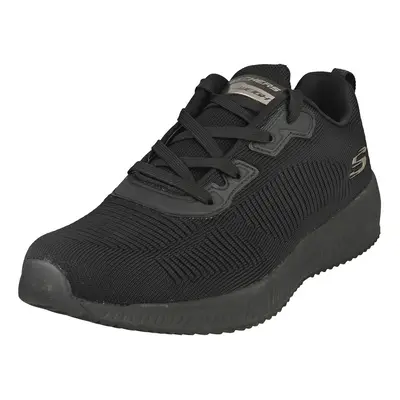 Skechers Squad Mens Casual Trainers in Black Black - Size UK