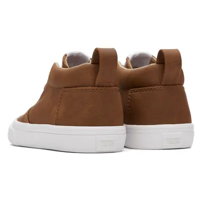 (Brown, (Adults')) TOMS Fenix Polyurethane Boys's Toffee Trainers