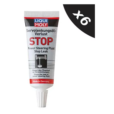 6x Liqui Moly Power Steering Stop Leak Treatment 35ml Rack Box Fluid Seal