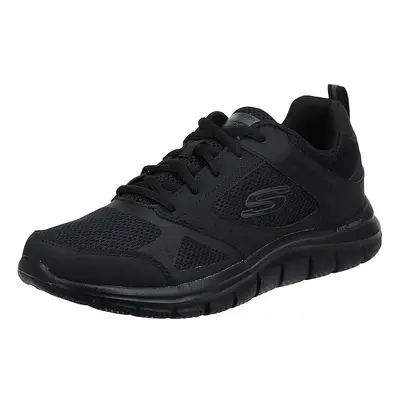 (8.5) Skechers Mens Track-Syntac Sneaker Trainers - Black