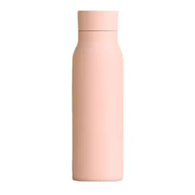 (Pink) 400ml Thermos LCD Temperature Display Stainless Steel Insulated Cup Vacuum Water Bottle C