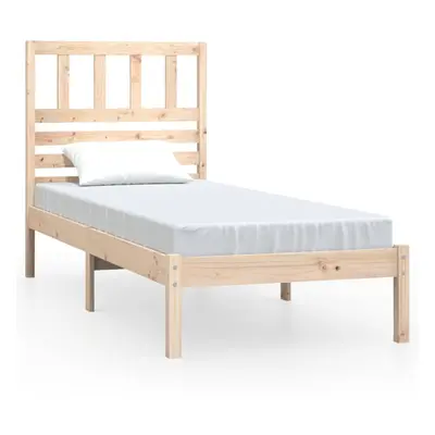 (brown, x cm) vidaXL Bed Frame Bed Base Bedstead Bedroom Mattress Foundation Solid Wood Pine