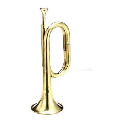 Retro Brass ArMilitary Cavalry Copper Trumpet Bugle