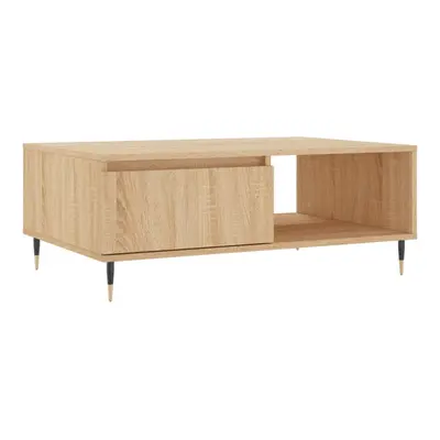 (sonoma oak) vidaXL Coffee Table Side Table End Table Sofa Table Sonoma Oak Engineered Wood