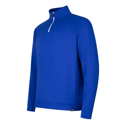 (L, Royal Blue) Under Armour Mens Quarter Zip Midlayer