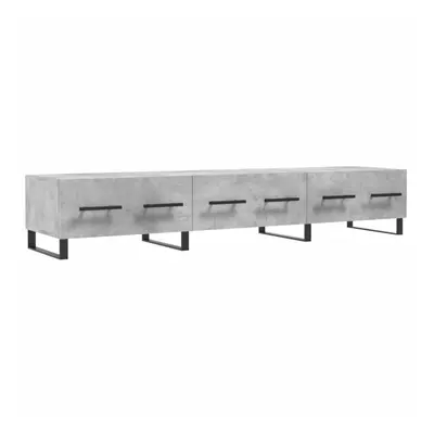 (concrete grey) vidaXL TV Cabinet TV Console Sideboard Media Console White Engineered Wood