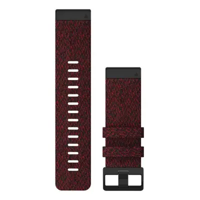 Garmin QuickFit 26mm Wrist Watch Strap Band, Red Nylon