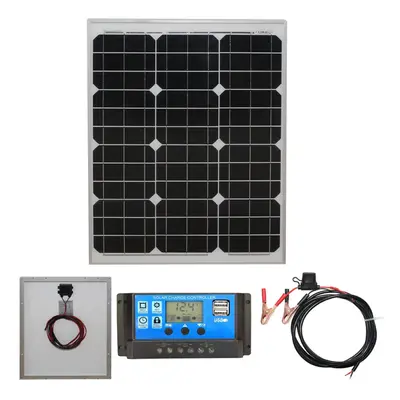 Mono 40W Solar Panel Kit