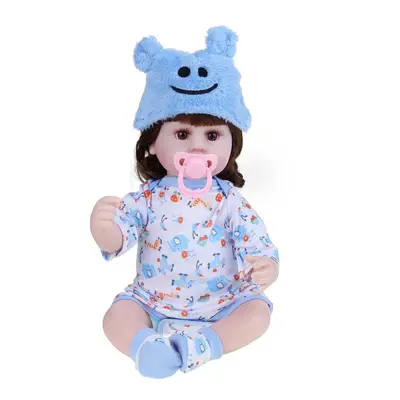 () 42CM Multi-optional Simulation Silicone Vinyl Lifelike Realistic Reborn Newborn Baby Doll Toy