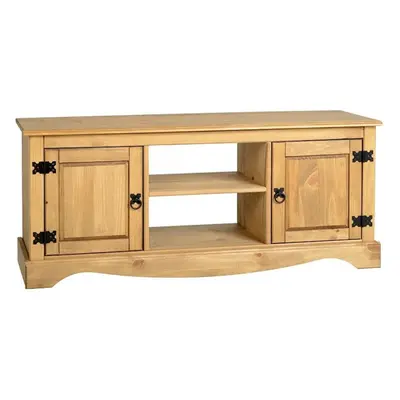 Seconique Corona Mexican Pine Door Flat Screen TV Unit