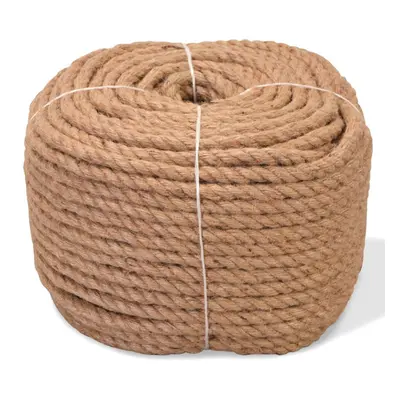 vidaXL Rope 100% Jute 6mm 500m Boat Rope Cable Wire Decking Lifting Swing