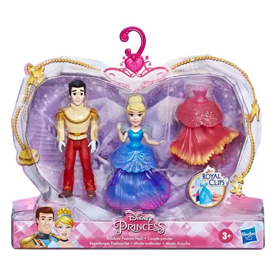 Set figuras Royal Clips Cenicienta Princesas Disney 9cm