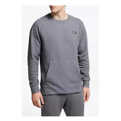 (Grey, L) Nike Men's Optic Crewneck Fleece Tracksuit