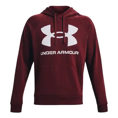 Under Armour Men's Rival Fleece Big Logo HD Sweatshirt burgundy 690