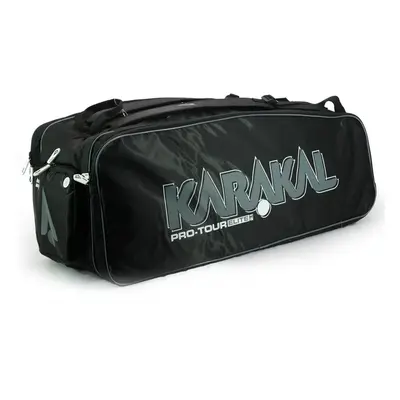 (White) Karakal Pro Tour 2.1 Elite Racket Bag Wet & Dry Compartment Side Pockets