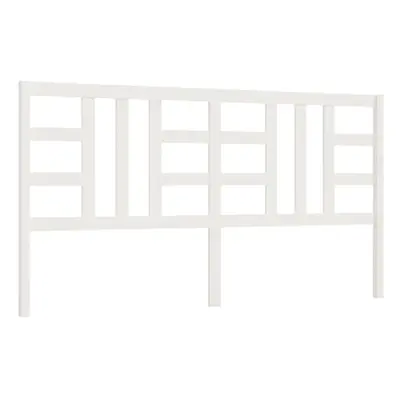 (white, x x cm) vidaXL Bed Headboard Home Bedroom Decorative Bed Header Panel Solid Wood Pine