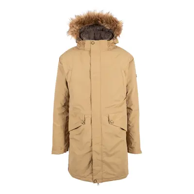 (M, Cashew) Trespass Mens Parka Jacket Padded Verton