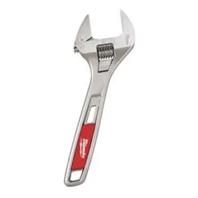 Milwaukee Electric Tool Wide Jaw Adjustable Wrench, in.