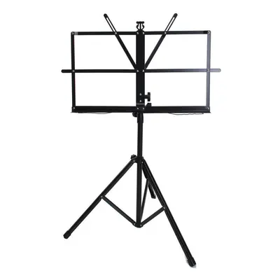 Adjustable Foldable Sheet Music Violin Stand Holder Tripod Base Metal with Carry Bag