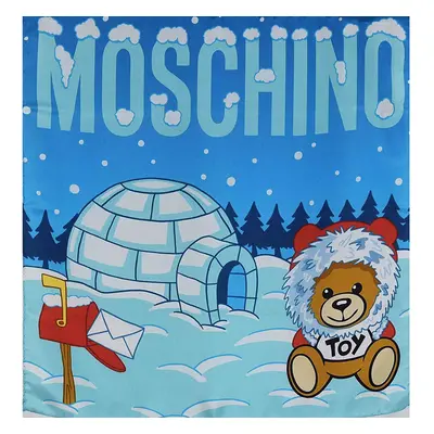 Moschino Igloo Scarf - Light Blue