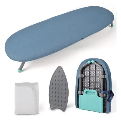 Foldable Ironing Board with Heat Resistant Ironing Board Cover Travelling Ironing Board can be e