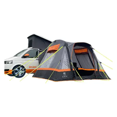 Cubo Breeze v2 Campervan Awning - Charcoal & Orange