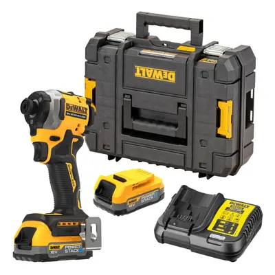 DEWALT DCF850E2T XR BL Impact Driver 18V x POWERSTACK Li-ion