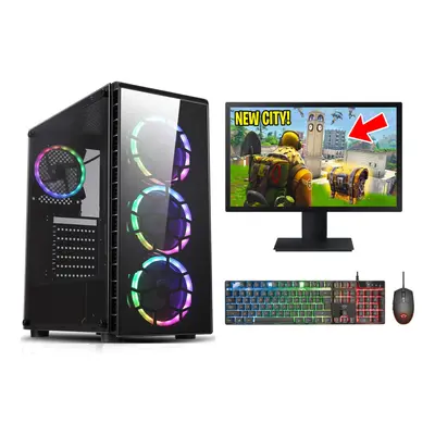 FCS Fast Gaming PC Bundle Intel Core i5 16GB RAM 1TB GT730 2GB 22'' Monitor