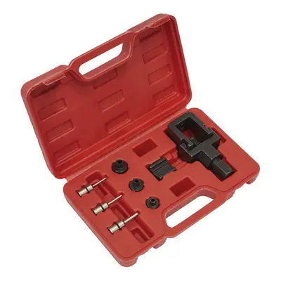 Sealey SMC4 Motorcycle Chain Splitter & Riveting Tool Set - Heavy-Duty