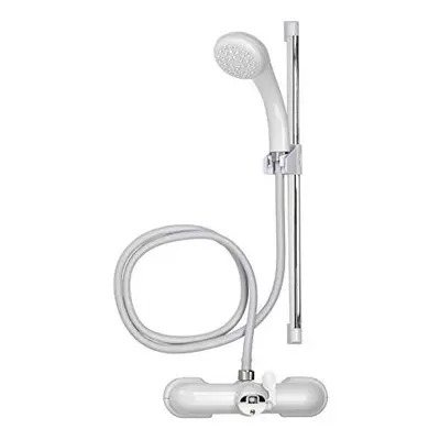 Croydex Bath Shower Mixer Set, White