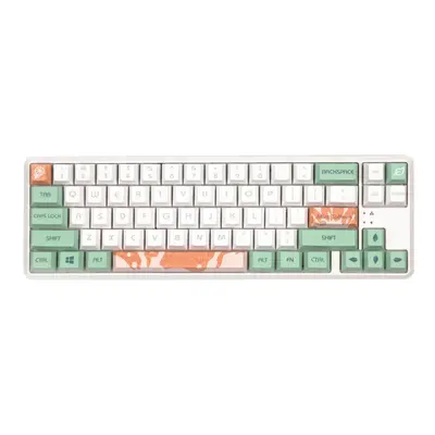 128 Keys Mint Toffee Keycap Set Cherry Profile PBT Five-sided Sublimation Keycaps for Mechanical