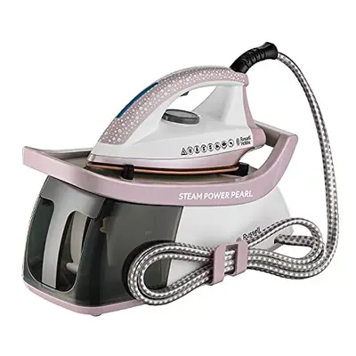 Russell Hobbs Steam Power Generator Iron, Removable 1.3L Water Tank, Ceramic Soleplate, 140g Sho