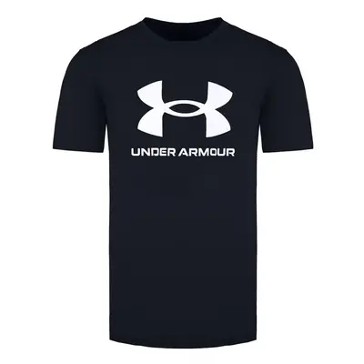 (L, Black) Under Armour Live Sporstyle Short Sleeve Womens Black T-Shirt 001 (UK )