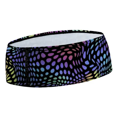 (One Size, Black/Dynamic Turquoise/Silver) Nike Dri Fit Swoosh Headband