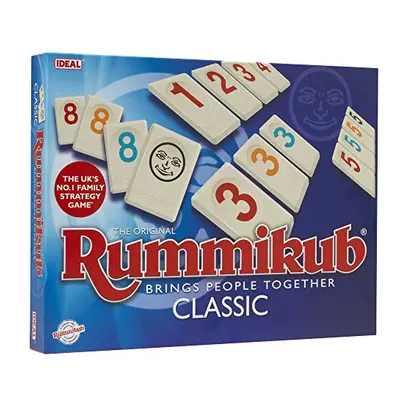 IDEAL | Rummikub Classic game: Brings people together | Family Strategy Games | For Players | Ag