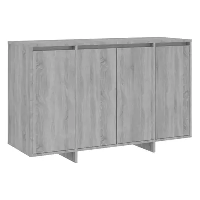 (grey sonoma) vidaXL Sideboard Chipboard Home Bedroom Side Cabinet Furniture Multi Colours